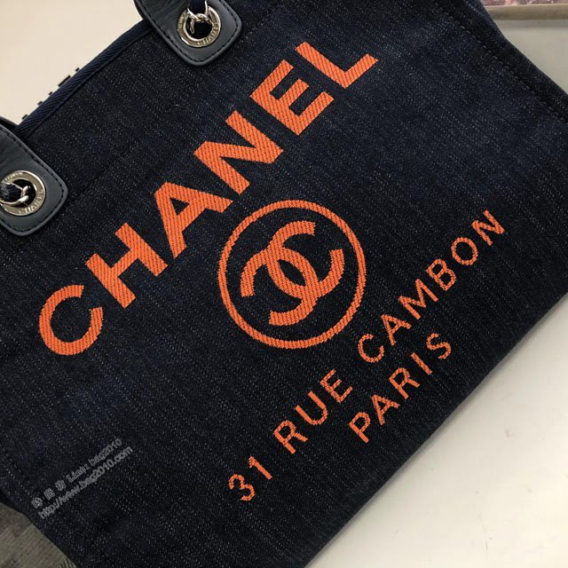 Chanel女包 66941 香奈兒經典款沙灘包 Chanel帆布購物袋  djc4034